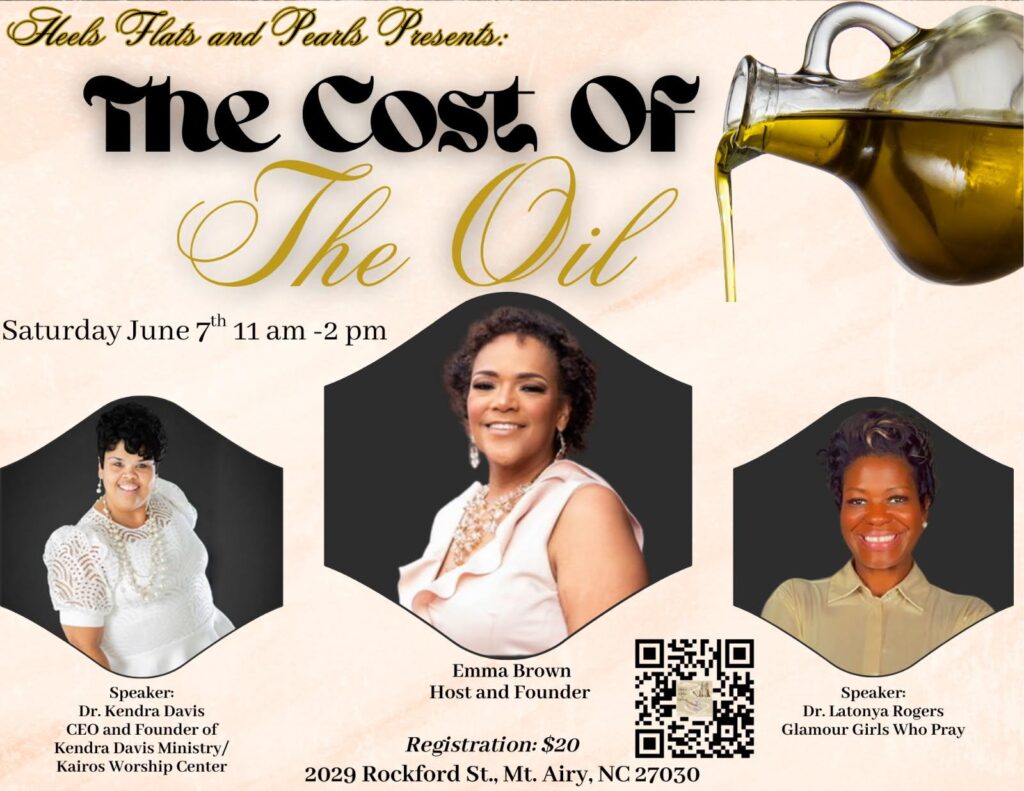 the cost of oil speaking event with Emma Brown 